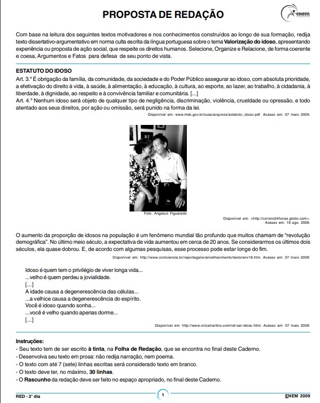 Tema da redação do Enem 2025 é semelhante ao de prova vazada em 2009; veja qual