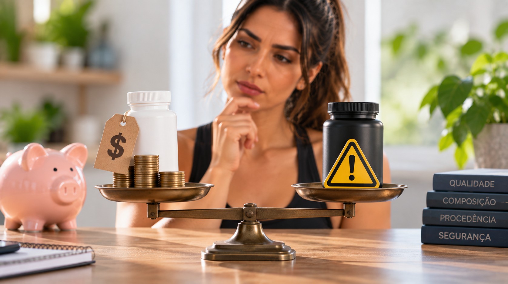 Suplementos: preço baixo significa economia ou pode ser um risco?