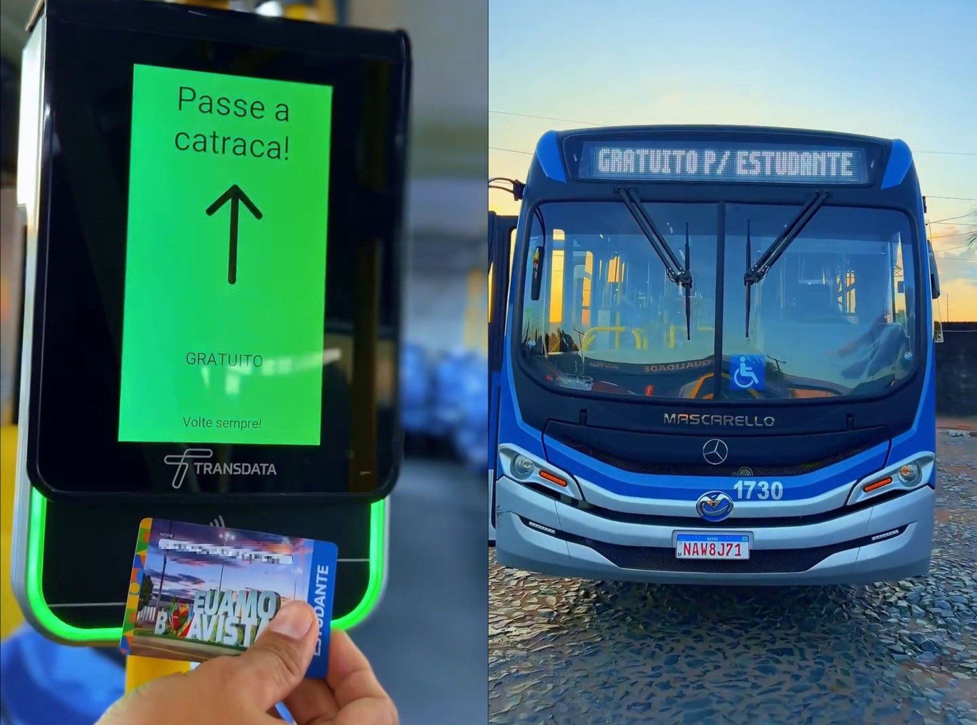 Prefeito anuncia passe livre com passagens de ônibus gratuitas para estudantes em Boa Vista