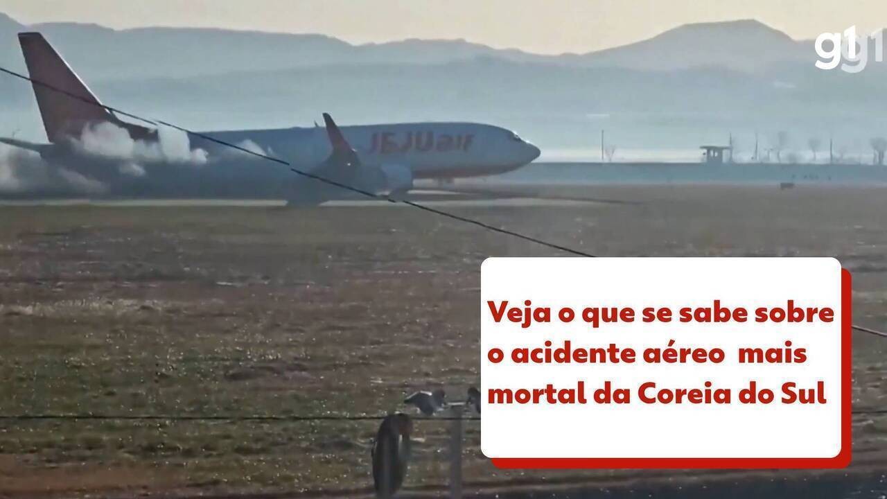 Trem de pouso sem funcionar e possível colisão com pássaros: as questões sem resposta que cercam o pior desastre aéreo da Coreia do Sul