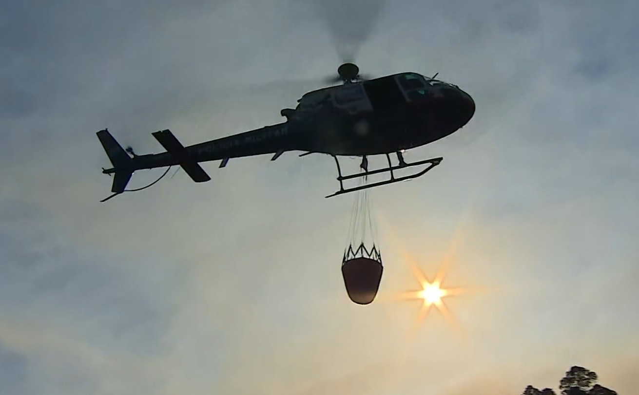 Combate a incêndio em área de preservação de Cruzeiro entra no sétimo dia