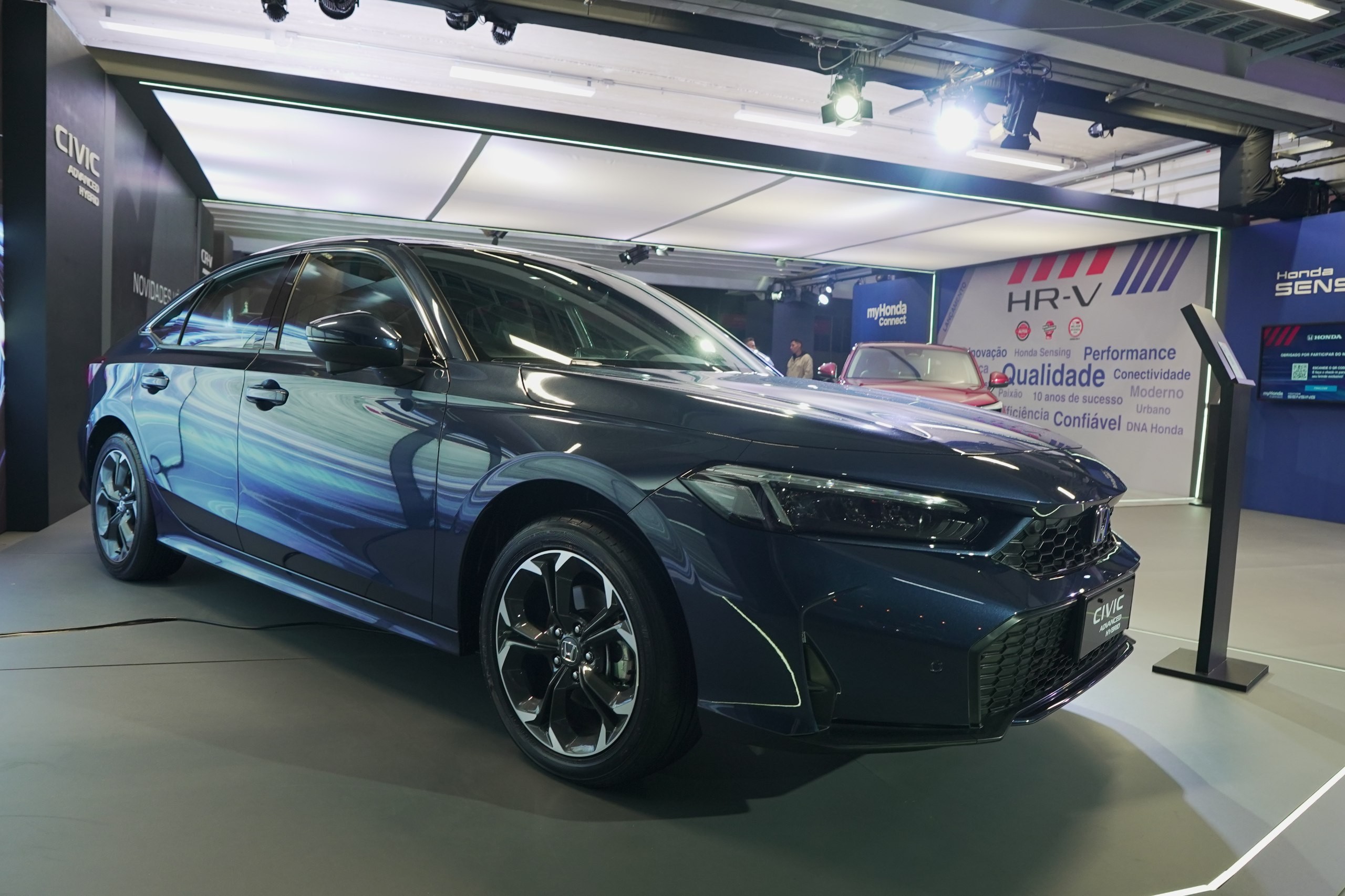 Honda Civic Advanced Hybrid 2026 — Foto: Luiz Franco/g1