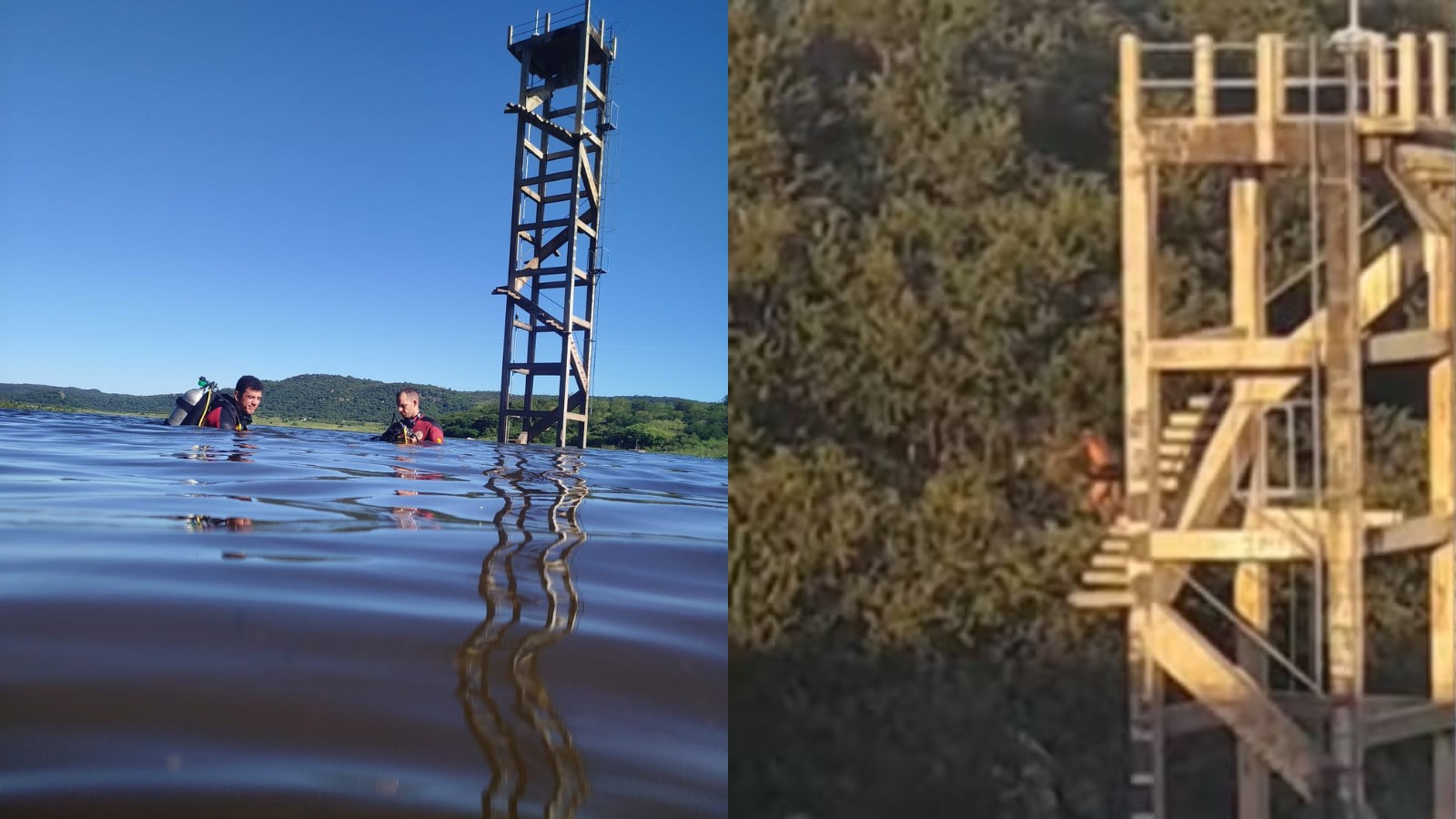 Corpo de homem que pulou de escadaria de 39 metros é encontrado em açude no Piauí
