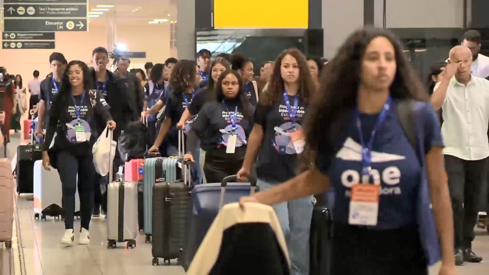 Programa de intercâmbio para estudantes da rede pública do Espírito Santo abre 500 vagas — Foto: Reprodução/TV Gazeta