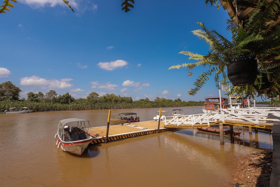 Delta do Parnaíba em Ilha Grande. — Foto: Thiago Amaral