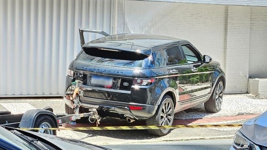 Suspeito de mandar matar empresário dentro de Land Rover é preso  - Foto: (Matheus Carvalho/Jornal Razão/Divulgação)