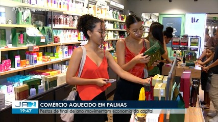 Festas de final de ano movimentam a economia de Palmas
