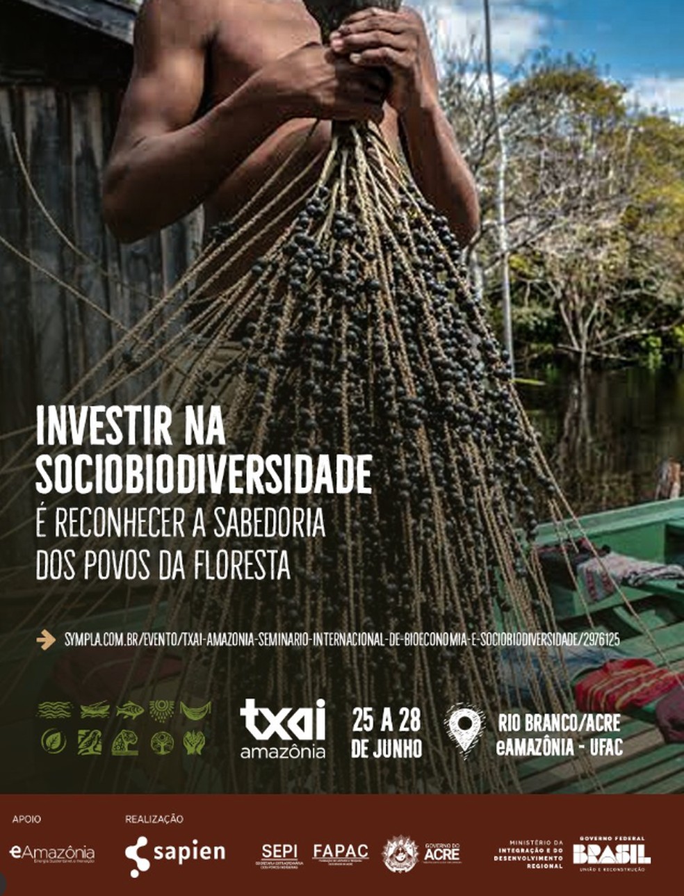 Informações sobre o evento que acontece no AC podem ser conferidas no instagram ou no site — Foto: Reprodução