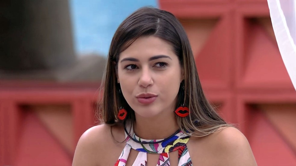 Vivian Amorim no &uacute;ltimo na casa do 'Big Brother Brasil 17' &mdash; Foto: Reprodu&ccedil;&atilde;o
