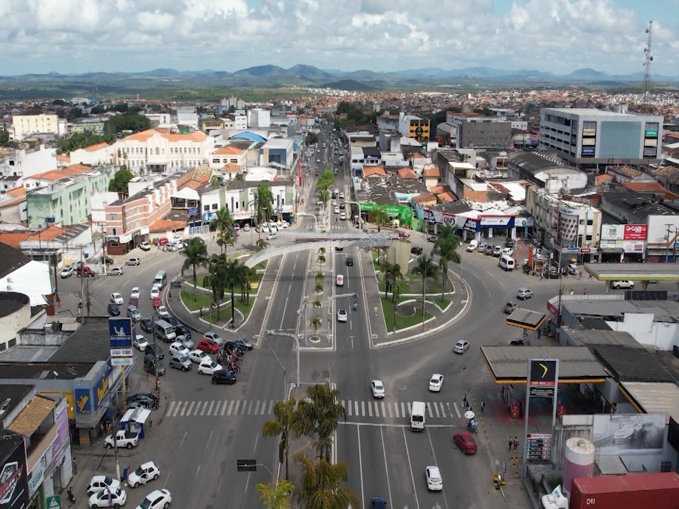 Feira de Santana chegou a 660.806 habitantes, 2º maior contingente da Bahia — Foto: Reprodução/TV Subaé