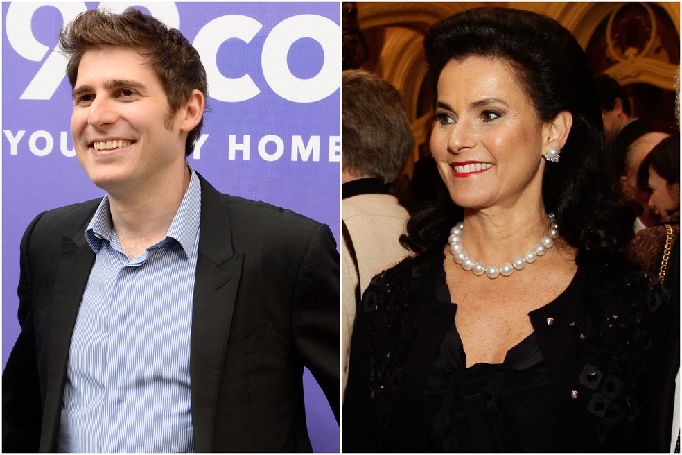 Eduardo Saverin e Vicky Safra são os dois brasileiros mais ricos, segundo a Forbes. — Foto: Roslan Rahman/AFP/Arquivo e Silvana Garzaro/Estadão Conteúdo