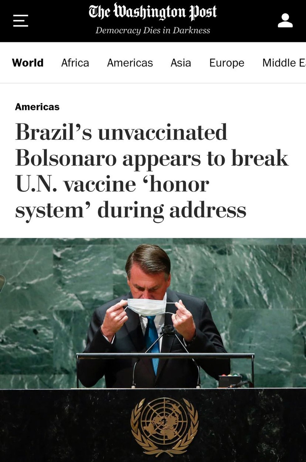 A repercussão deslocada do discurso de Bolsonaro entre seus