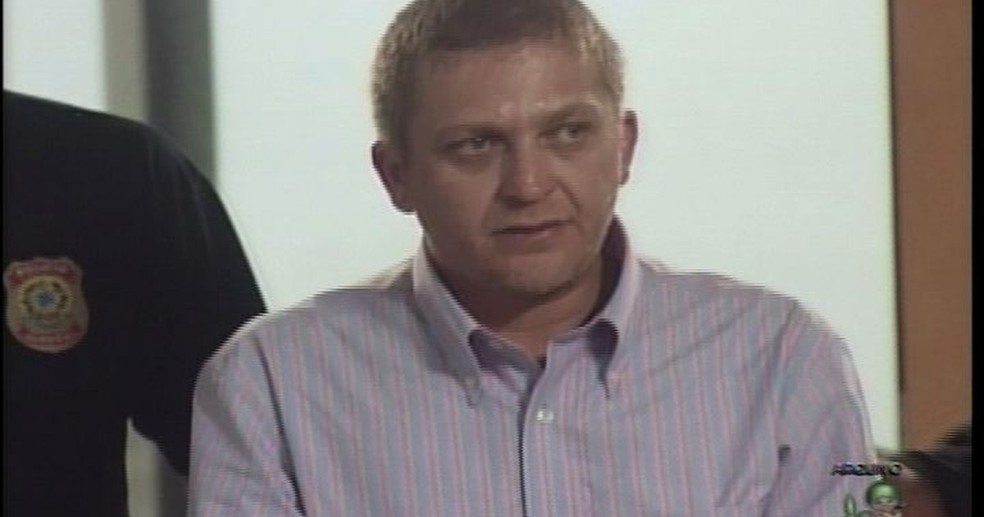 Alemão, mentor do furto ao Banco Central — Foto: TV Verdes Mares/Reprodução