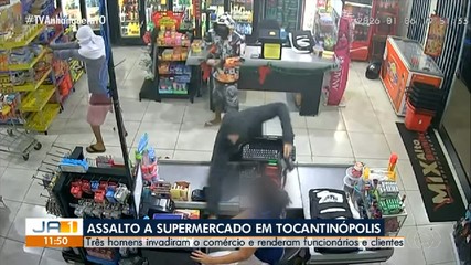 Polícia faz busca por suspeitos de assalto em Tocantinópolis