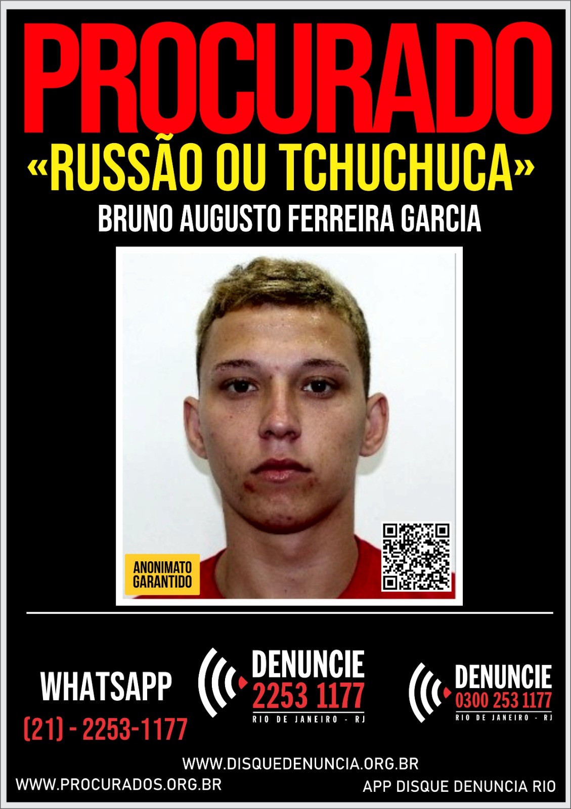 Polícia divulga cartaz para localizar suspeito de envolvimento em homicídio de funcionário da prefeitura em Paracambi