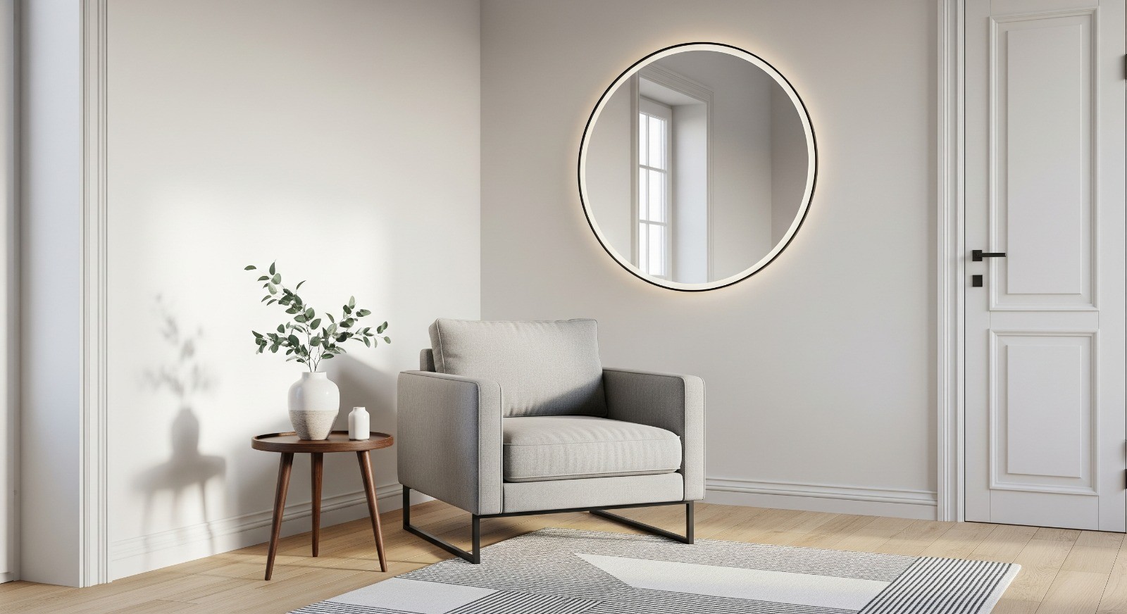 Cadeiras, poltronas e espelhos para deixar sua casa mais aconchegante