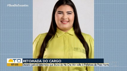 Prefeita de Praia Norte retorna ao cargo após afastamento