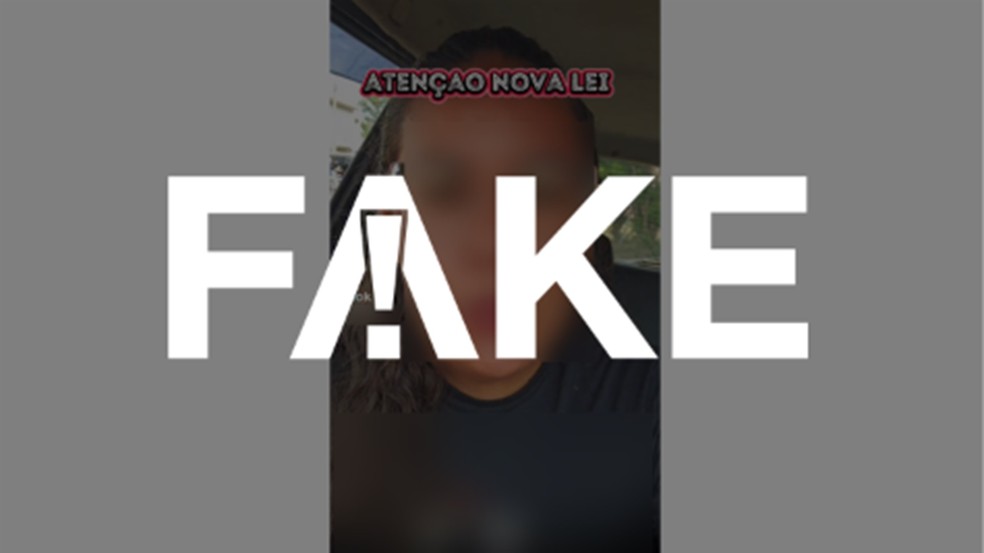 É #FAKE que a partir de janeiro de 2025 quem dirige carro automático terá que mudar a carteira de motorista — Foto: Reprodução