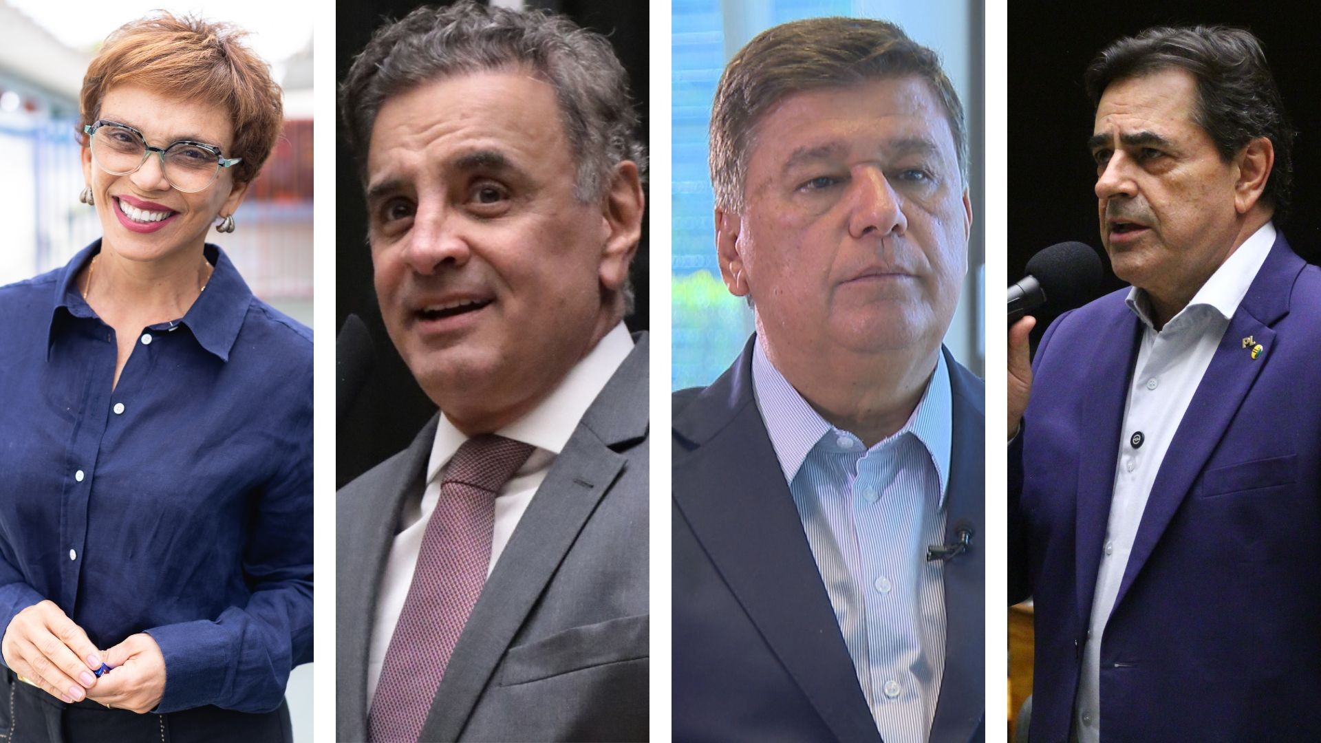 Quaest para o Senado em MG: Marília, 13%; Aécio, 10%; Viana, 10%; Sávio, 10%
