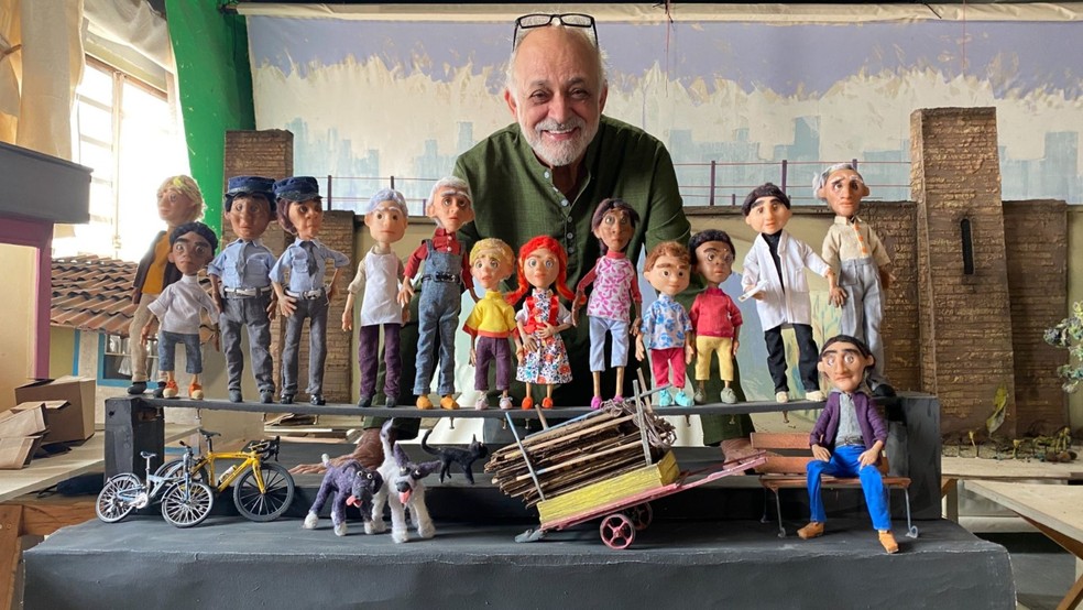 Projeto de animação em stop motion ajuda no desenvolvimento de 100 alunos da Apae de Bariri (SP) — Foto: Ricardo Rodrigues/Bela Balela Produtora/Divulgação