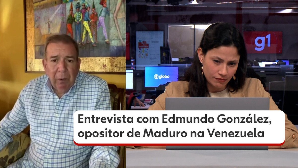 Reação de Maduro a críticas de Lula não é própria de uma democracia, diz Edmundo González, candidato da oposição