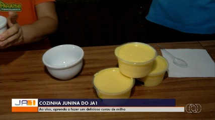 Veja o resultado da receita do curau de milho