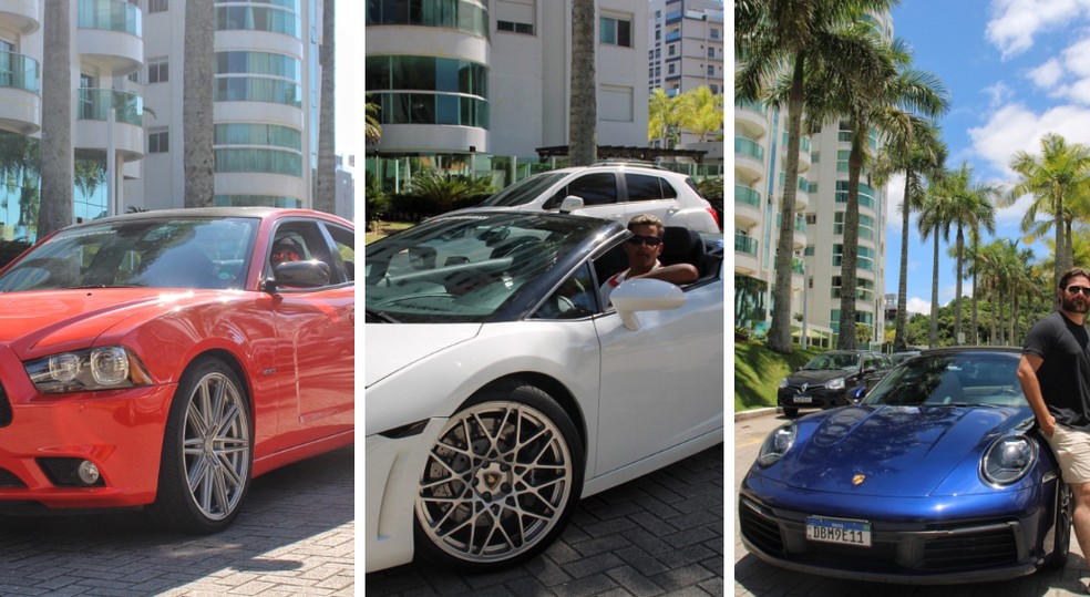 Empresa presta serviço de aluguel de carros de luxo em Balneário Camboriú — Foto: Divulgação