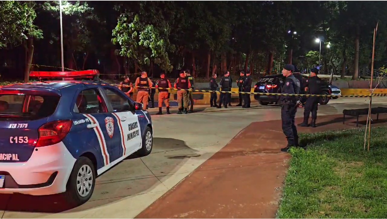 Suspeito aciona Guarda Municipal e se entrega após matar homem no Bosque Central, em Londrina