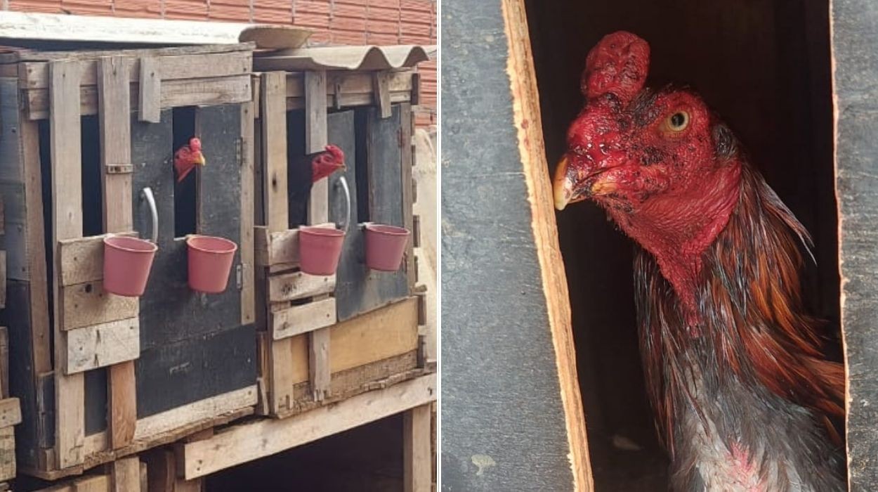 Homem é multado em R$ 73,5 mil por realizar rinha de galo no interior de SP