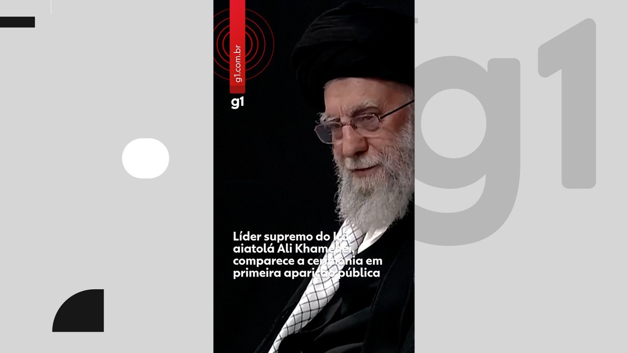 Líder supremo do Irã, Ali Khamenei, faz primeira aparição pública em semanas