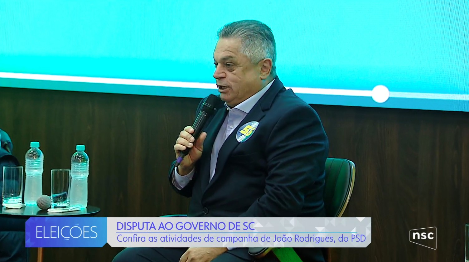Eleições 2026 em SC: João Rodrigues  participa de evento com empresários