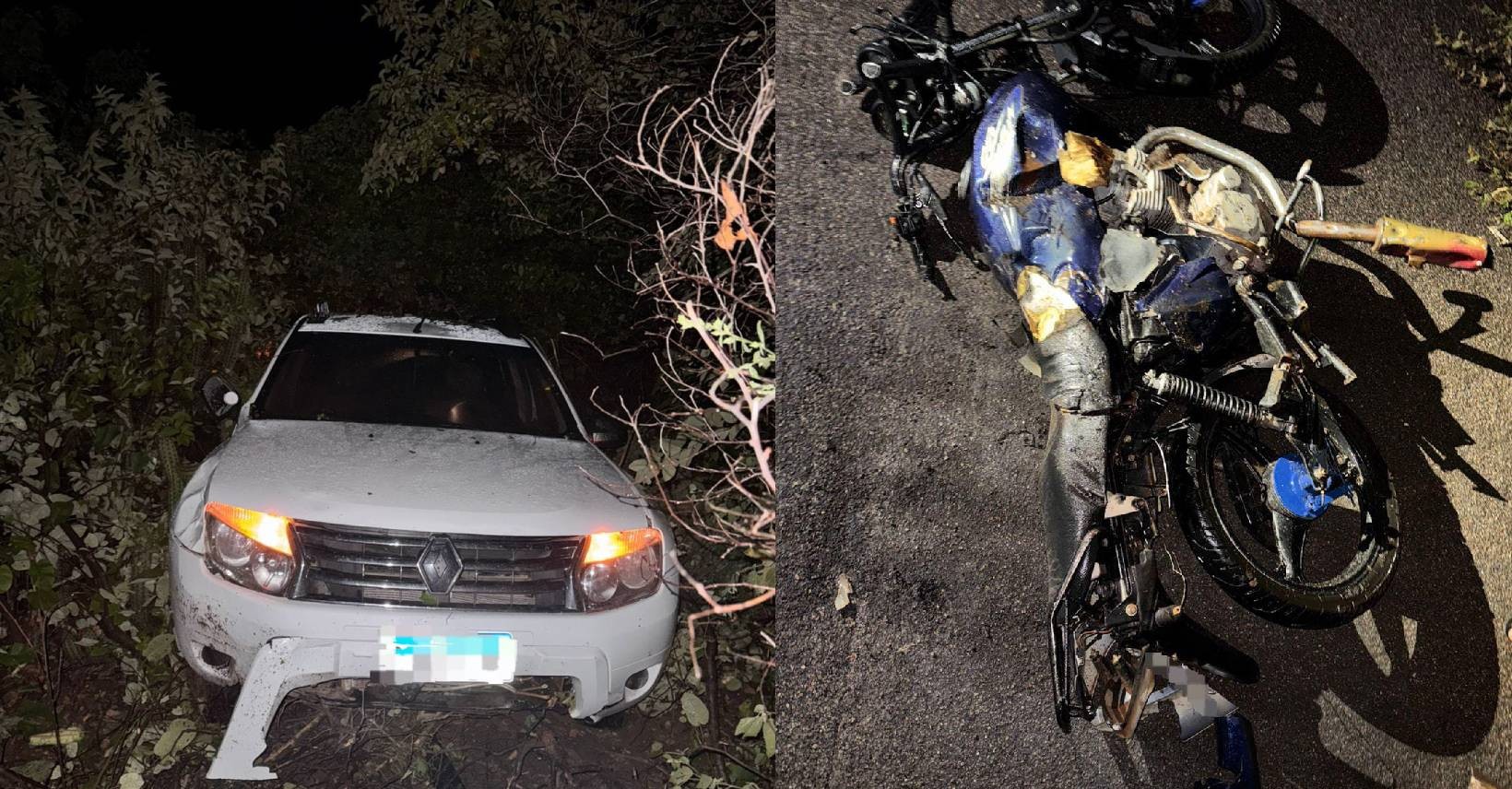 Motociclista morre em acidente na BR-407 em Afrânio