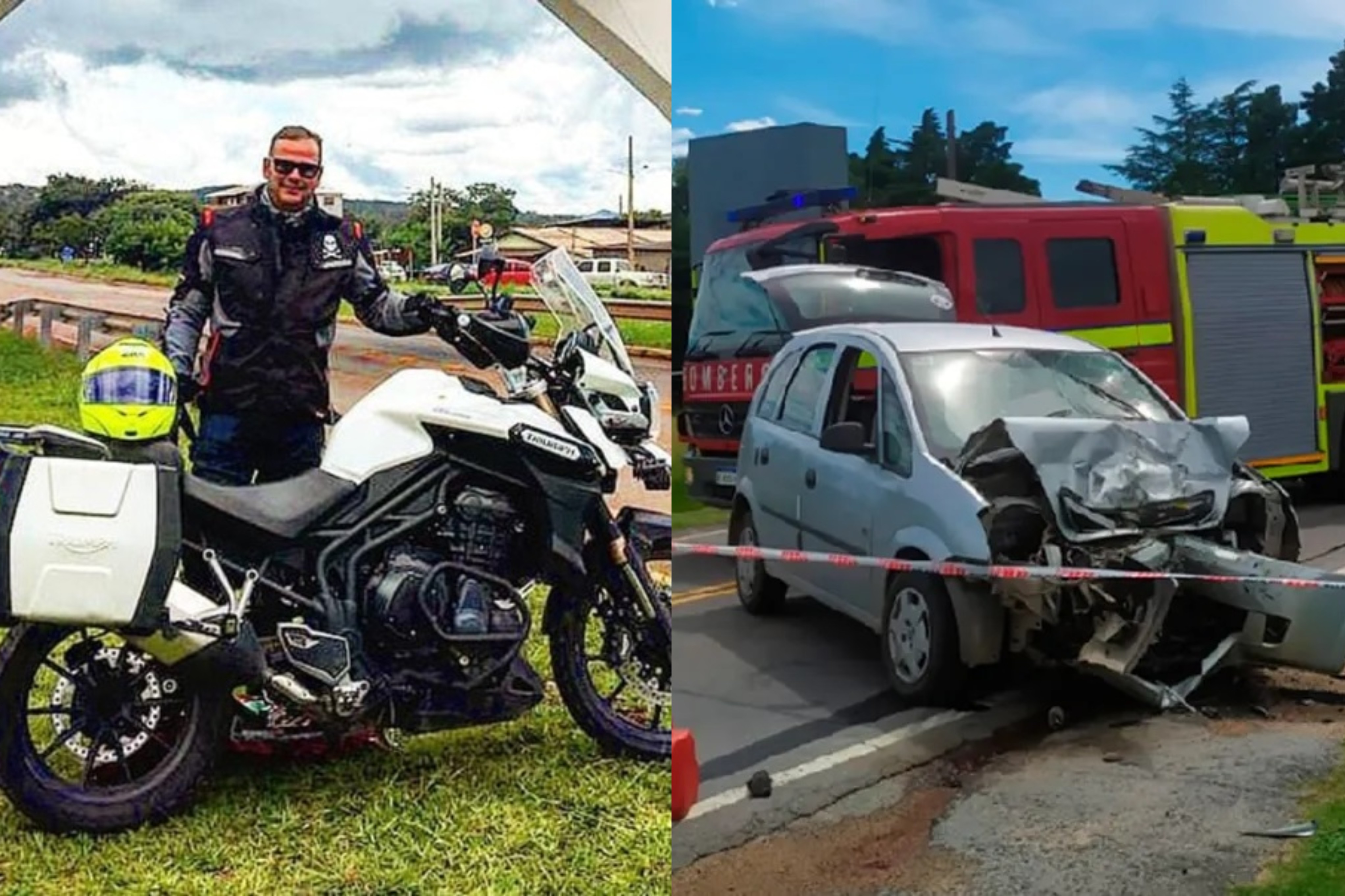 Empresário brasileiro morre em acidente de moto durante férias na Argentina