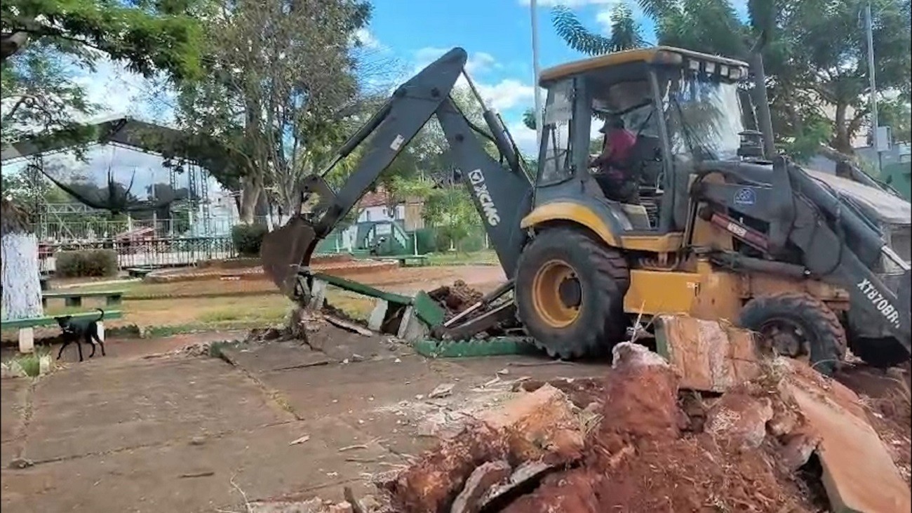 Moradora acusa Prefeitura de destruir espaço cultural em Araguaína
