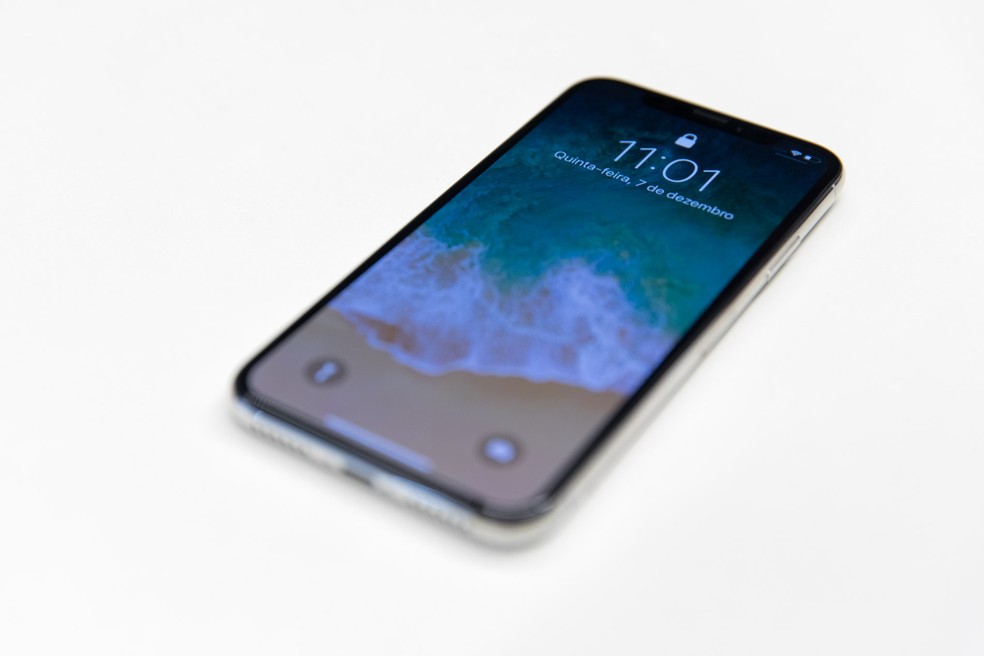 iPhone X, novo smartphone da Apple. — Foto: Marcelo Brandt/G1