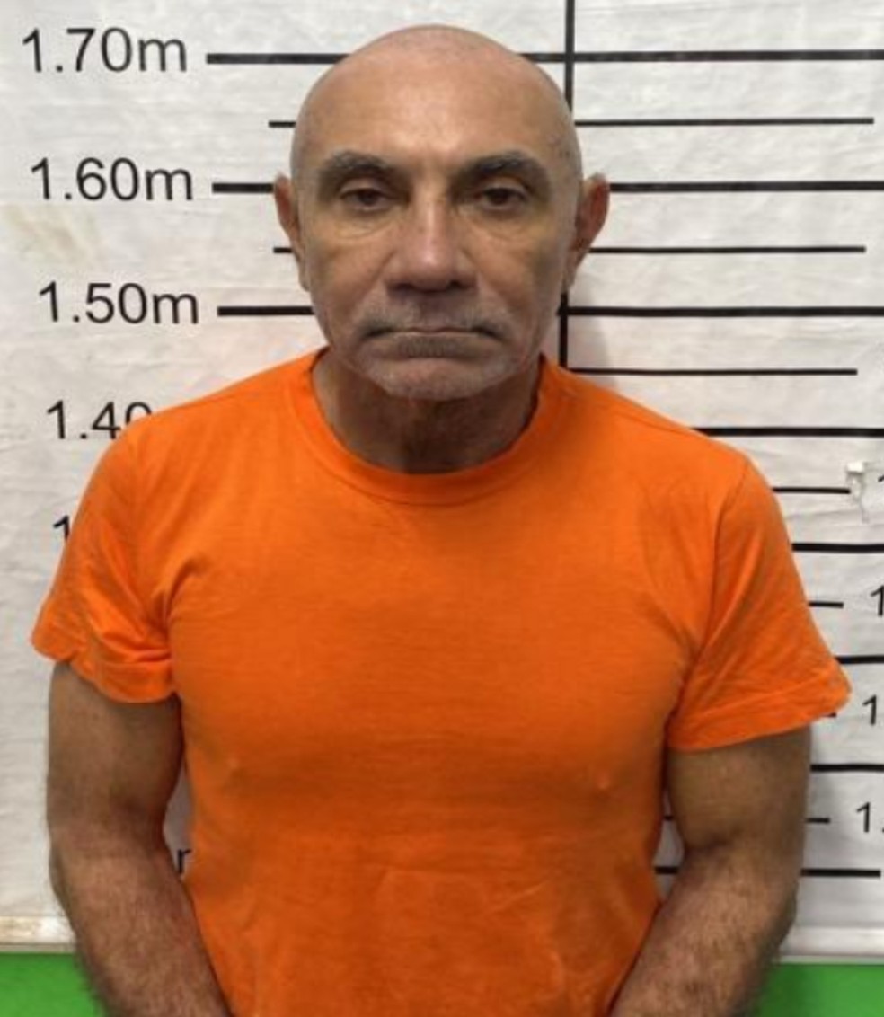 Ex-senador Telmário Mota, preso suspeito de mandar matar a mãe da própria filha em Roraima — Foto: Reprodução