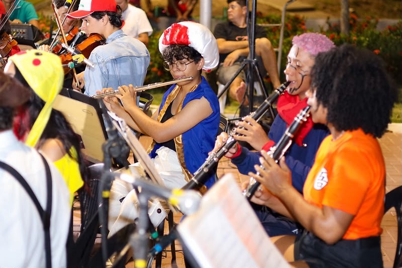 Cine Anime: concerto apresenta trilhas de desenhos e animações japonesas na Orla de Petrolina 