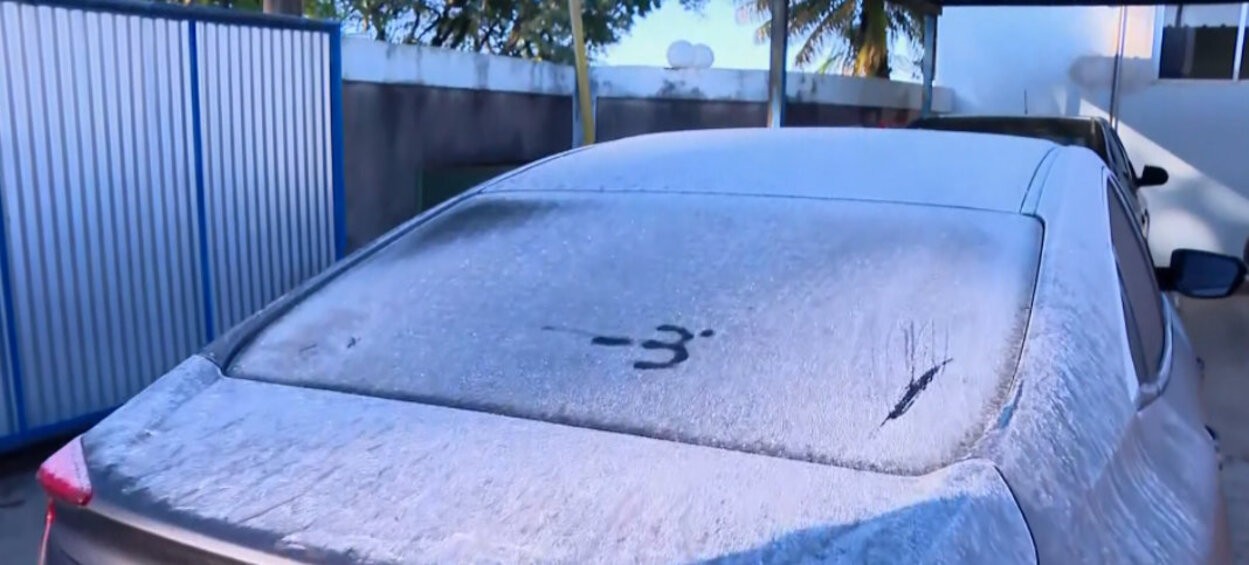 Frio e geada: Corumbataí registra -2,8°C e Itirapina -2,3°C nesta quarta-feira