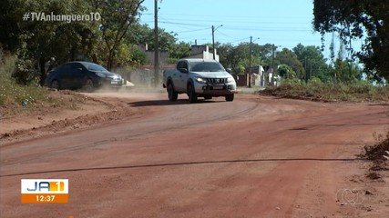 Moradores reclamam de falta de asfalto no Taquari em trecho que dá acesso Agrotins