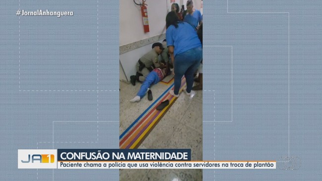 Confuso envolve pacientes, servidores e polcia em maternidade de Goinia