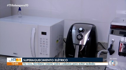 Corpo de Bombeiros alerta para os riscos do superaquecimento de eletrodomésticos