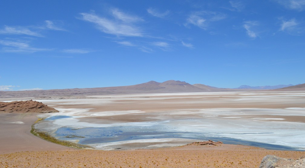 Cordilheira dos Andes, no Chile — Foto: Anderson Viegas/g1 MS