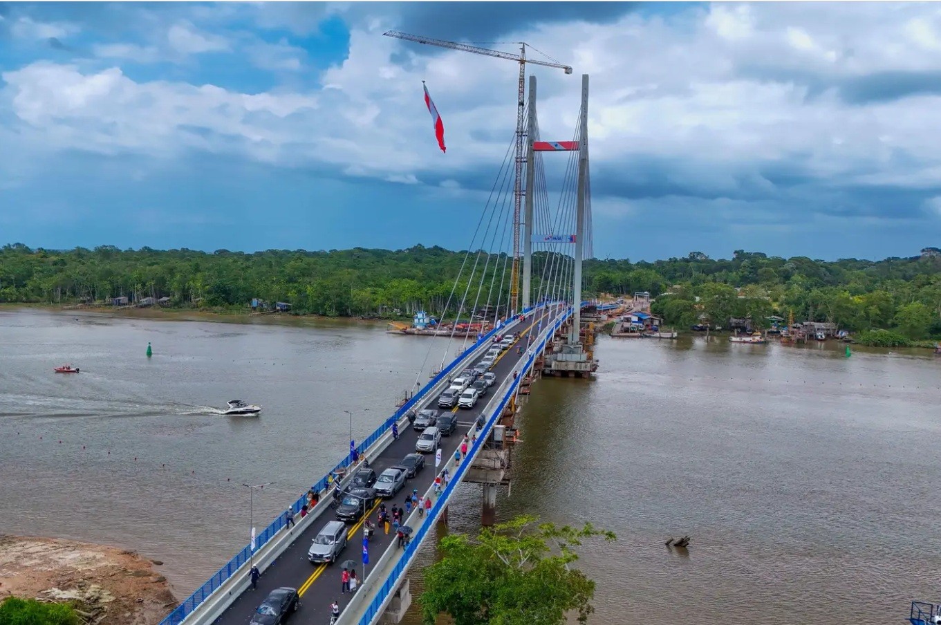 Estratégica para mobilidade na COP30, nova ponte entre Icoaraci e Outeiro é inaugurada neste sábado
