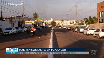 Cinco cidades do TO vão eleger mais vereadores que a última eleição; entenda