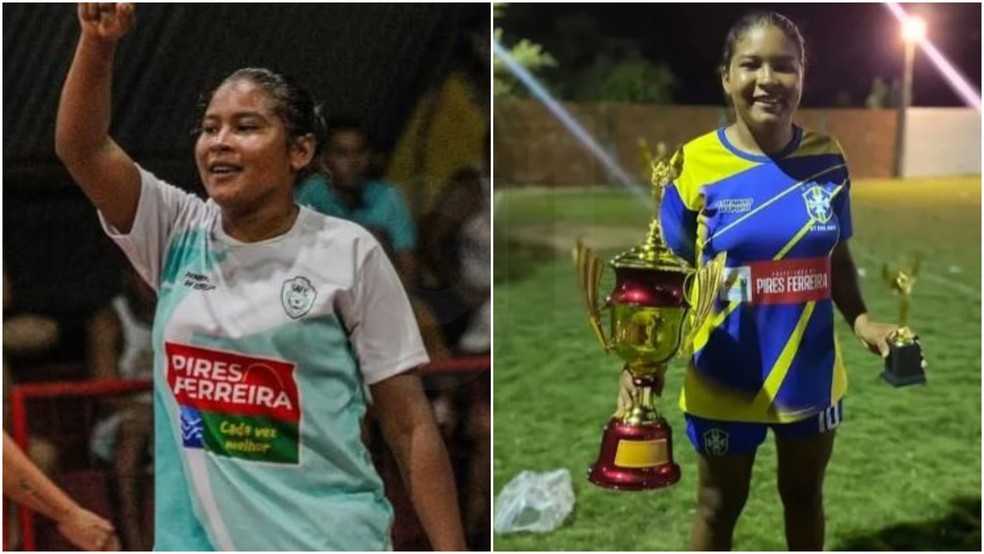 Maria Gizele Sousa Gonçalves e o primo adolescente morreram ao bater a moto em um caminhão na cidade de Ipu. — Foto: Arquivo pessoal