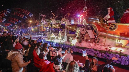 Com investimento de R$ 41 milhões e mais de 400 atrações confirmadas, Gramado se prepara para o Natal Luz; veja programação