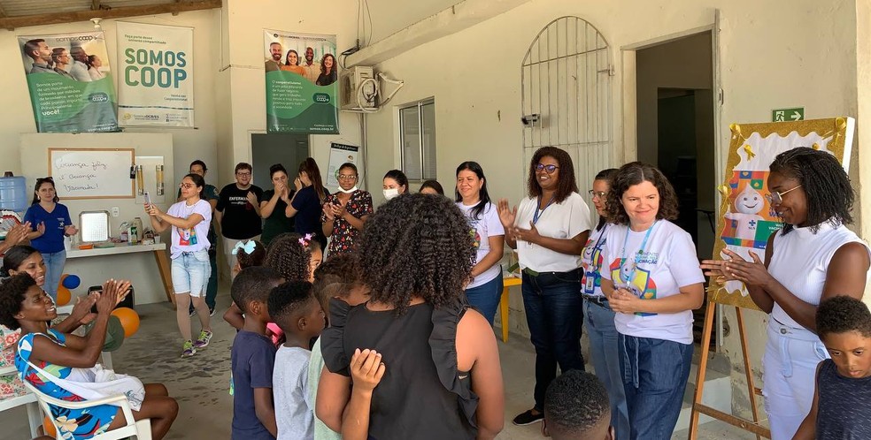 Projeto leva vacinação para crianças e adolescentes em territórios quilombolas no Norte do Espírito Santo. — Foto: Sesa/ES
