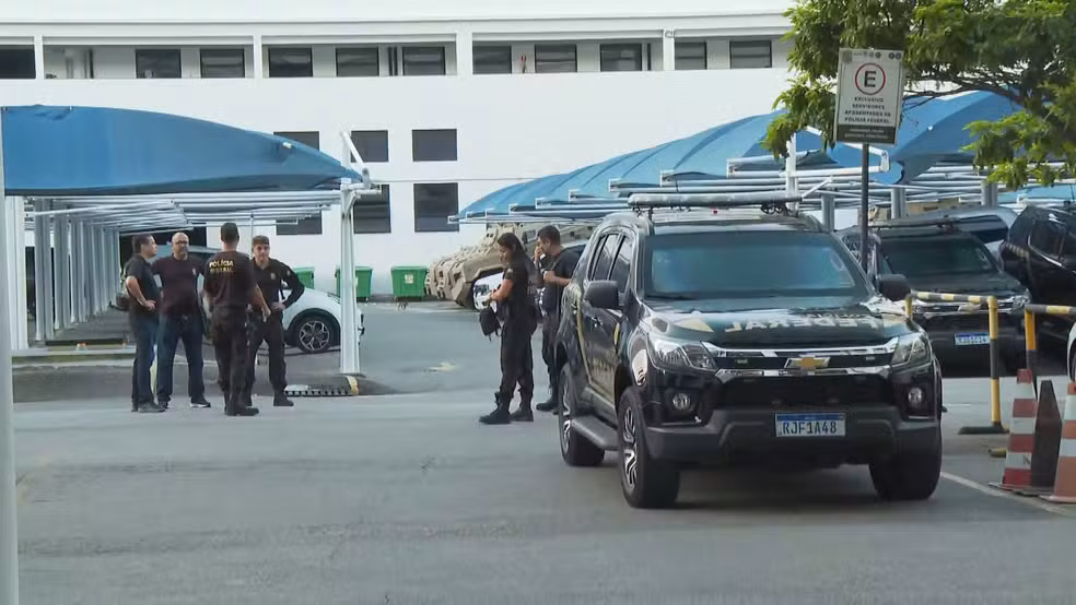 Pol&iacute;cia Federal realiza nesta ter&ccedil;a-feira (16) a segunda fase da Opera&ccedil;&atilde;o Unha e Carne &mdash; Foto: Reprodu&ccedil;&atilde;o/ TV Globo