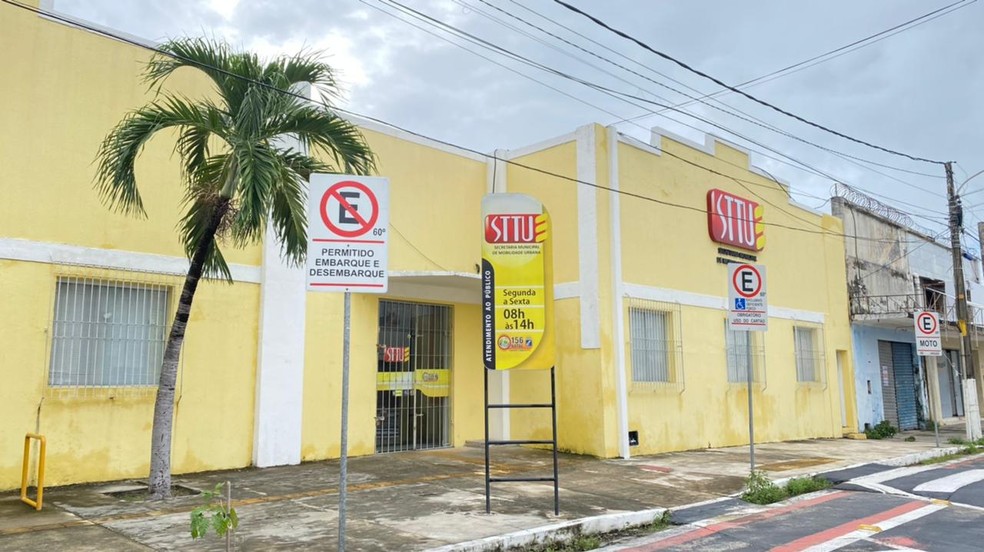 Secretaria Municipal de Mobilidade Urbana de Natal (STTU) — Foto: Francielly Medeiros/Inter TV Cabugi