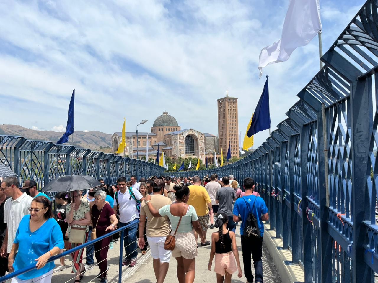 Quase 500 mil pessoas visitaram o Santuário Nacional de Aparecida durante a Festa da Padroeira